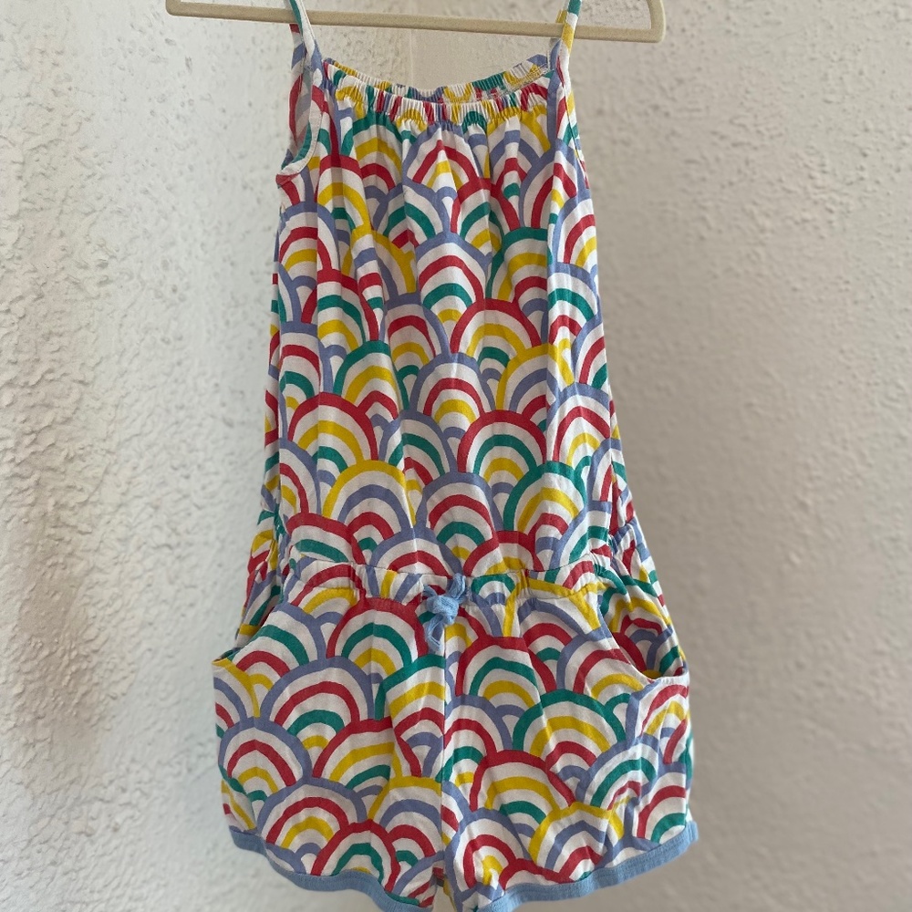 Mini Boden girls romper size 7